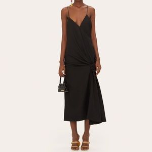 Jacquemus Samba Strapless Draped Dress La Bomba